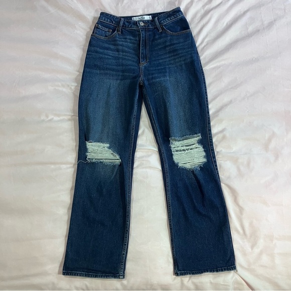 🩵2FOR$20 Hollister Ultra Curvy High-Rise Dad Jeans - Picture 2 of 8